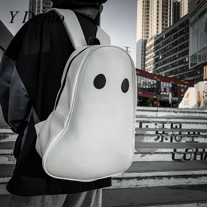 Y Demo Harajuku Pu Leather Backpack Streetwear Cute Alien Eyes Patchwork Schoolbag Preppy Style
Y Demo Harajuku Pu Leather Backpack Streetwear Cute Alien Eyes Patchwork Schoolbag Preppy Style