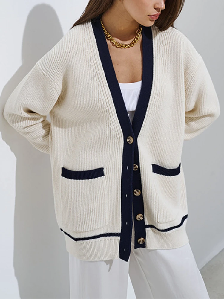 Sumuyoo 2022 Knitted Women Sweater Autumn Winter Chic V-Neck Loose Solid Cardigan Jacket Female Knitted Cardigan Coat
Sumuyoo 2022 Knitted Women Sweater Autumn Winter Chic V-Neck Loose Solid Cardigan Jacket Female Knitted Cardigan Coat