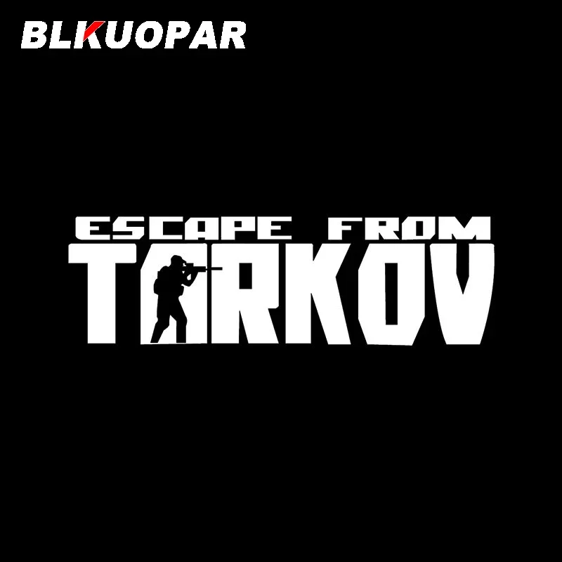 BLKUOPAR Escape From Tarkov, автомобильные наклейки для видеоигр, наклейка, устойчивая к царапинам, высеченные окна, багажник, лобовое стекло, автомобильный Стайлинг 
BLKUOPAR Escape From Tarkov, автомобильные наклейки для видеоигр, наклейка, устойчивая к царапинам, высеченные окна, багажник, лобовое стекло, автомобильный Стайлинг