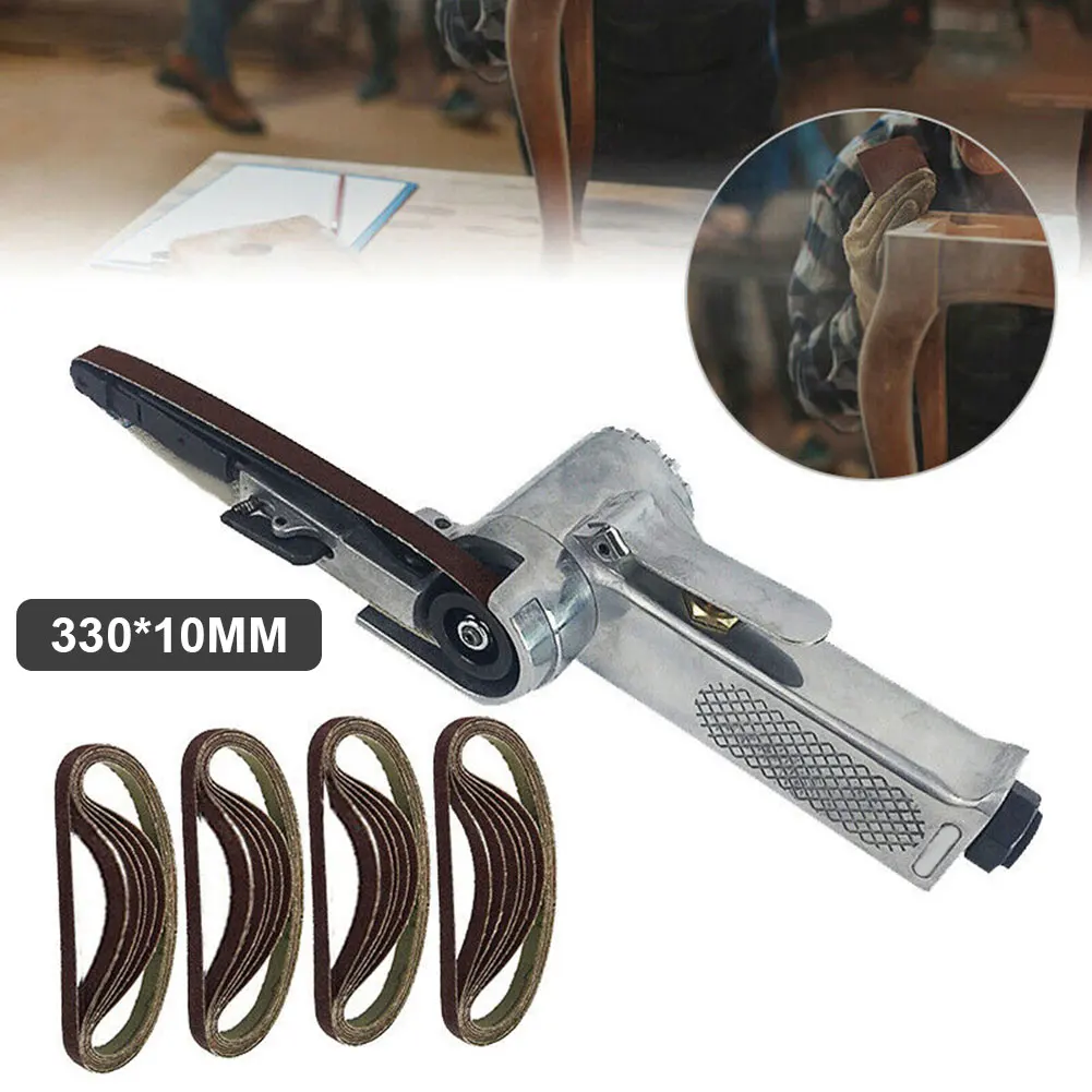 10*330mm Air Belt Sander Sanding Belt Adapter Pneumatic DIY Sanding Belt Angle Grinder Grinding Machine Welding Parts
10*330mm Air Belt Sander Sanding Belt Adapter Pneumatic DIY Sanding Belt Angle Grinder Grinding Machine Welding Parts