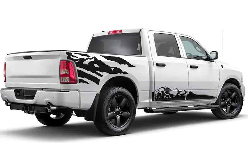 4x Bed Decal Sticker Sport Compatible with Dodge Ram Crew Cab Side Vinyl Rebel Laramie SRT8 RT 2021 2020 New Generation
4x Bed Decal Sticker Sport Compatible with Dodge Ram Crew Cab Side Vinyl Rebel Laramie SRT8 RT 2021 2020 New Generation