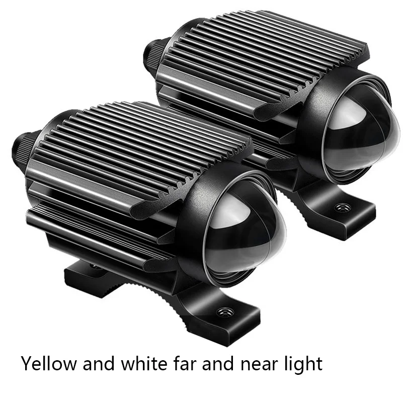 Motorcycle Dual-light External LED Lights Super Bright Far And Near Spotlights Small Steel Cannon Strong Light Lens Lights
Motorcycle Dual-light External LED Lights Super Bright Far And Near Spotlights Small Steel Cannon Strong Light Lens Lights