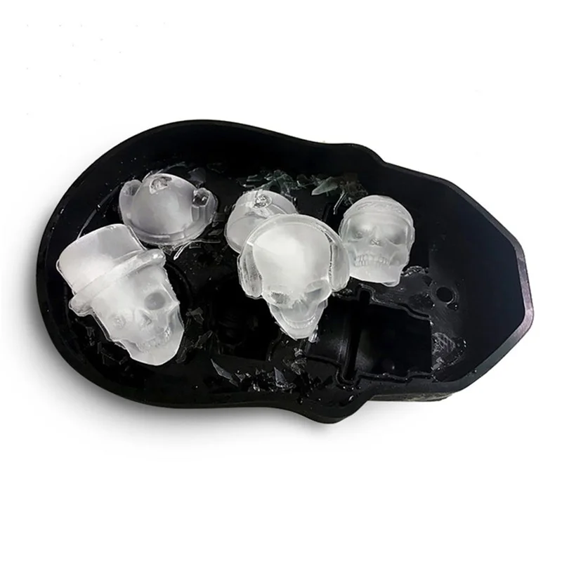 6 Cavity Large Skull Ice Cube Tray Pudding Mold 3D Silicone DIY Ice Maker Household Kitchen Accessories Bar Party Tool Whiskey
6 Cavity Large Skull Ice Cube Tray Pudding Mold 3D Silicone DIY Ice Maker Household Kitchen Accessories Bar Party Tool Whiskey