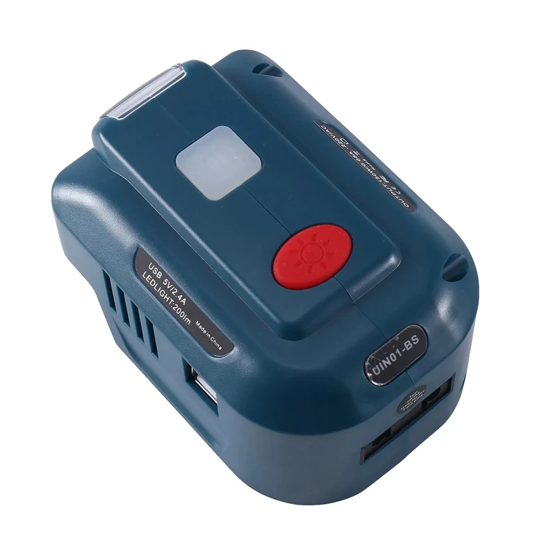 For Bosch Inverter Generator With Dual USB LED Light Torch For Bosch 18V Lithium Battery Portable Power Inverter BOS220V
For Bosch Inverter Generator With Dual USB LED Light Torch For Bosch 18V Lithium Battery Portable Power Inverter BOS220V