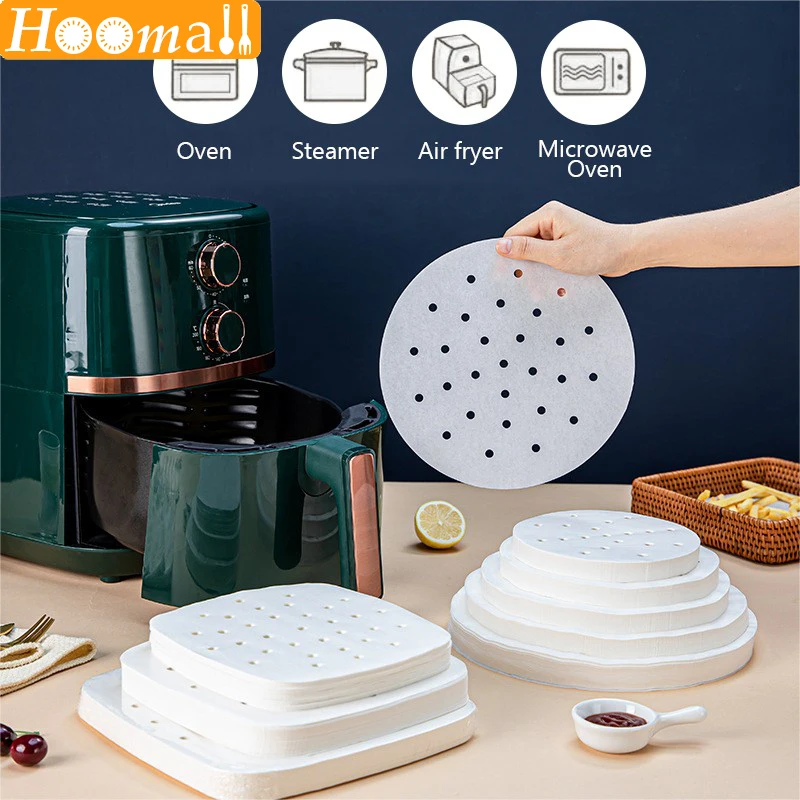 100pcs Air Fryer Liners Square Air Fryer Paper 6/7/8/9 Inch Disposable Baking Sheets Perforated Parchment Papers Steamer Mat
100pcs Air Fryer Liners Square Air Fryer Paper 6/7/8/9 Inch Disposable Baking Sheets Perforated Parchment Papers Steamer Mat