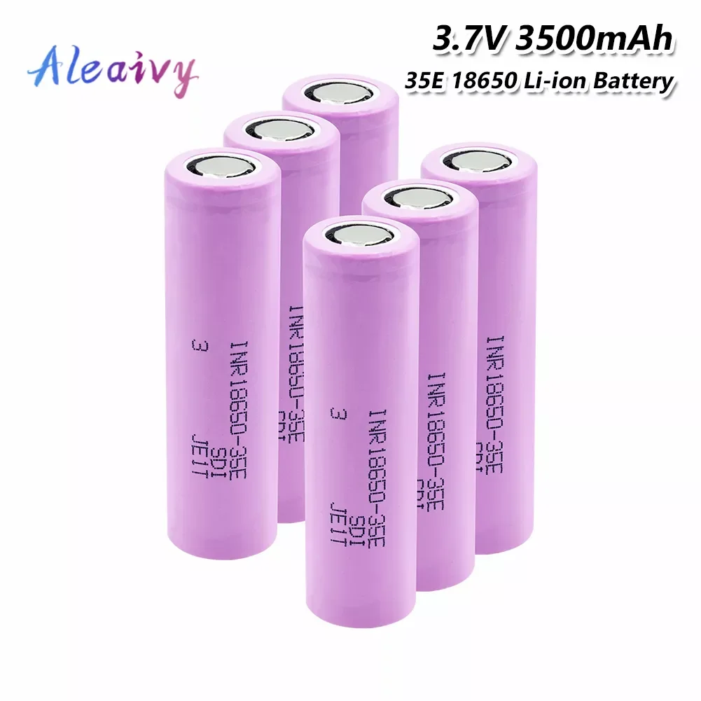 NEW2023 1-10PCS 18650 Original For Samsung 18650 3500mAh 13A Discharge INR18650 35E 18650 Battery Li-ion 3.7v Rechargable Batter
NEW2023 1-10PCS 18650 Original For Samsung 18650 3500mAh 13A Discharge INR18650 35E 18650 Battery Li-ion 3.7v Rechargable Batter