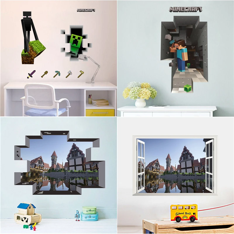 Popular Game Wall Stickers For Kindergarten Kids Room Home Decoration Pvc Decal Cartoon 3d Window Mural Art Boys Posters
Popular Game Wall Stickers For Kindergarten Kids Room Home Decoration Pvc Decal Cartoon 3d Window Mural Art Boys Posters