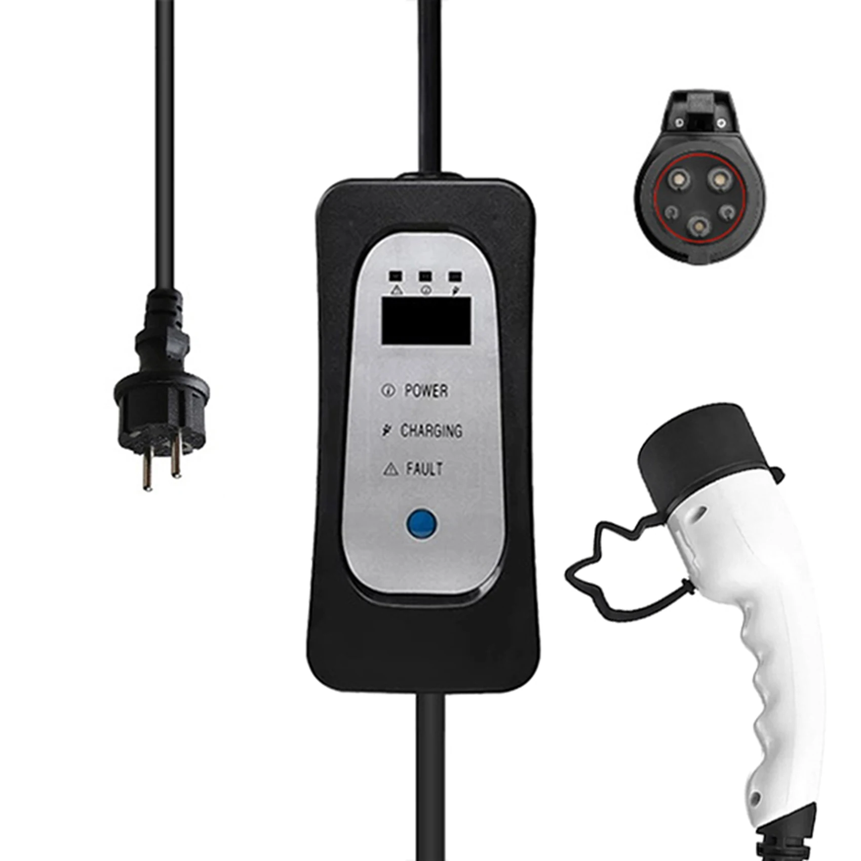 SAE J1772 Type 1 EVSE Charger Cable 16A Portable Electric Vehicle Charging Compatible All EV Cars
SAE J1772 Type 1 EVSE Charger Cable 16A Portable Electric Vehicle Charging Compatible All EV Cars