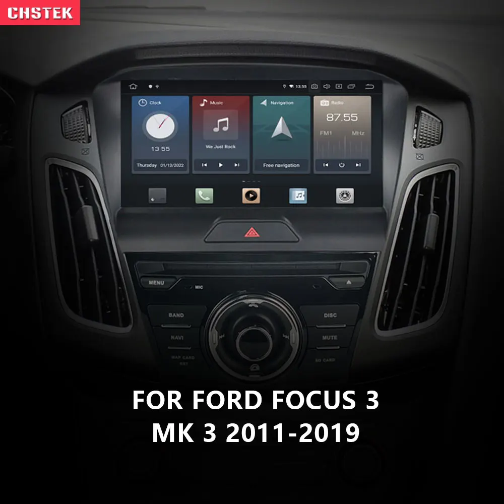 Автомобильный GPS-радиоприемник CHSTEK Qualcomm Android 11 для Ford Focus 3 Mk 3 2011-2019, радио, GPS-навигация, головное устройство, 4G SIM, Wi-Fi, CarPlay
Автомобильный GPS-радиоприемник CHSTEK Qualcomm Android 11 для Ford Focus 3 Mk 3 2011-2019, радио, GPS-навигация, головное устройство, 4G SIM, Wi-Fi, CarPlay