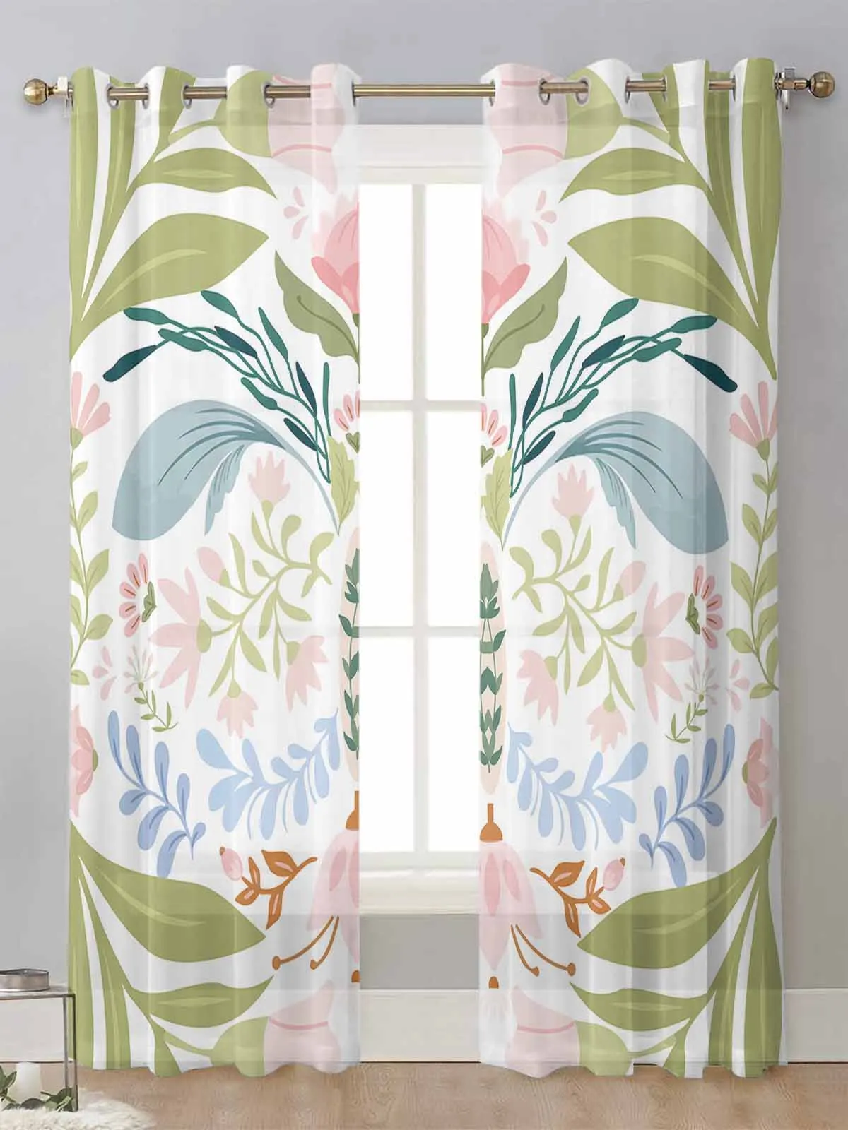 Flower Leaf Line Hand Drawn Sheer Curtains For Living Room Window Transparent Voile Tulle Curtain Cortinas Drapes Home Decor
Flower Leaf Line Hand Drawn Sheer Curtains For Living Room Window Transparent Voile Tulle Curtain Cortinas Drapes Home Decor