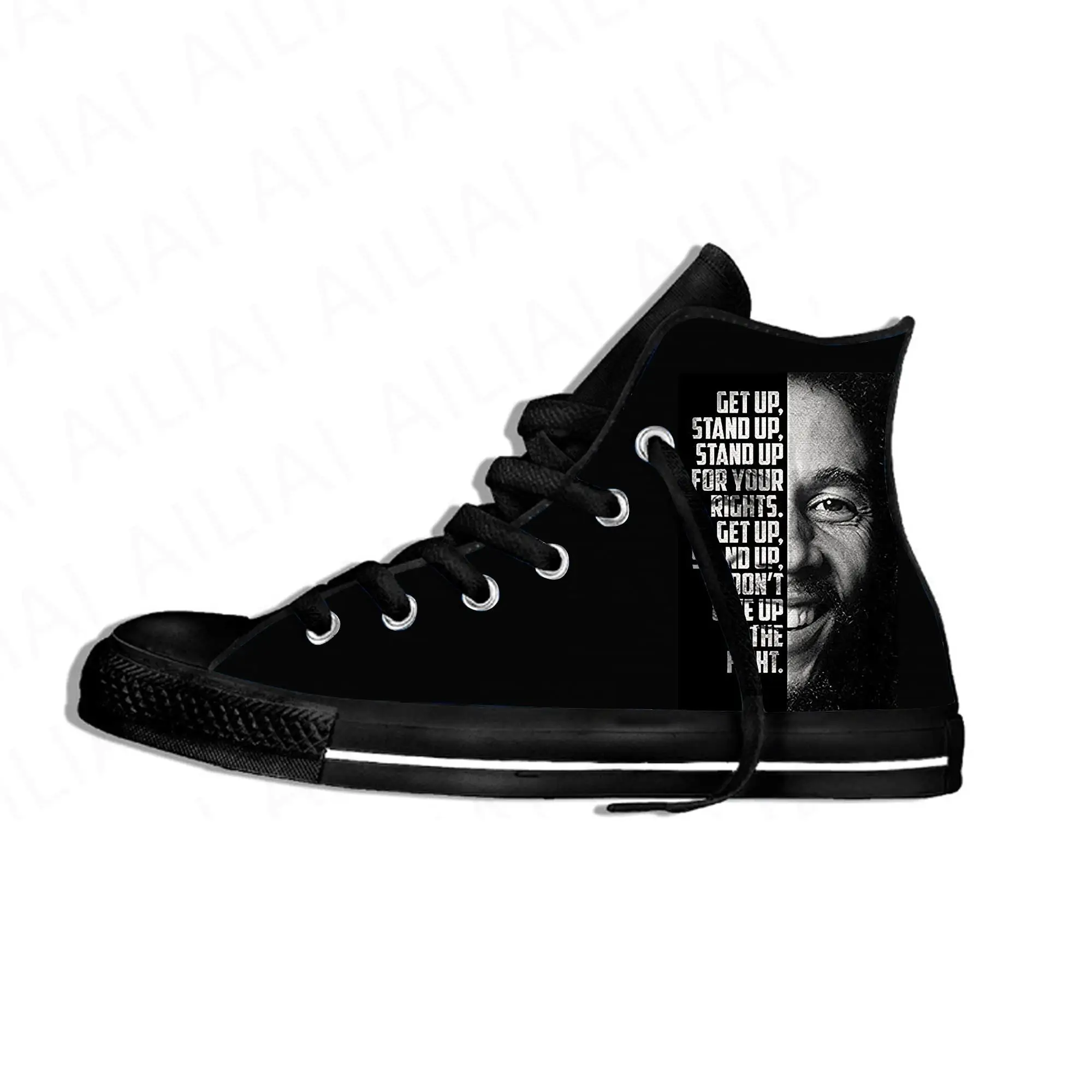 Hot Summer Get Up Stand Up Novelty Design Fashion Lightweight High Top Canvas Shoes Men Women Casual Breathable Classic Sneakers
Hot Summer Get Up Stand Up Novelty Design Fashion Lightweight High Top Canvas Shoes Men Women Casual Breathable Classic Sneakers