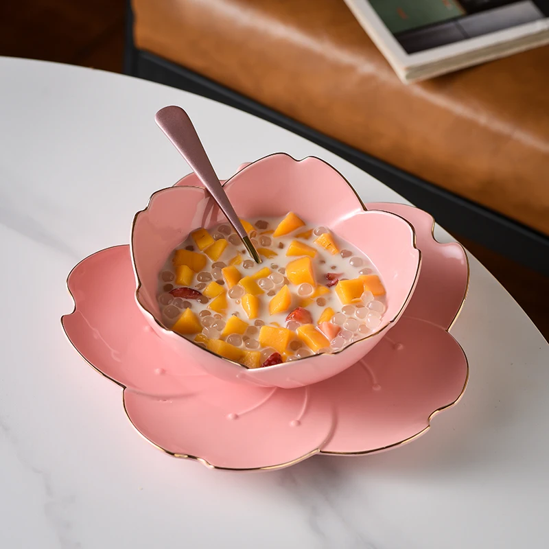 Cute Dinner Plates Set Dinnerware Ceramic Dishes Full Porcelain Dinner Set Fruit Bowl Vaisselle Cuisine Kitchen Utensils
Cute Dinner Plates Set Dinnerware Ceramic Dishes Full Porcelain Dinner Set Fruit Bowl Vaisselle Cuisine Kitchen Utensils