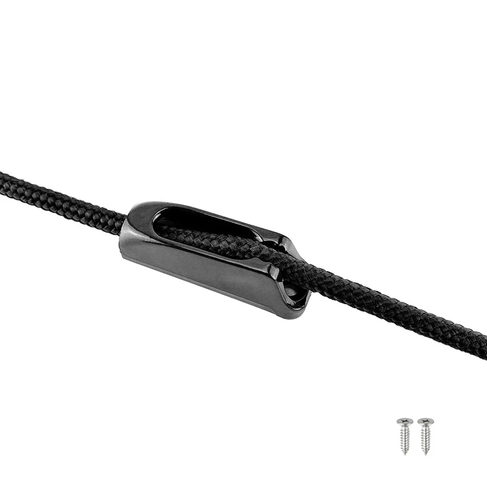 Nylon Rope Clamp Cord Clamp 50*15*20mm 8 Grams Black Easy To Adjust Marine Sailboat Rope High Quality Hot Sale
Nylon Rope Clamp Cord Clamp 50*15*20mm 8 Grams Black Easy To Adjust Marine Sailboat Rope High Quality Hot Sale