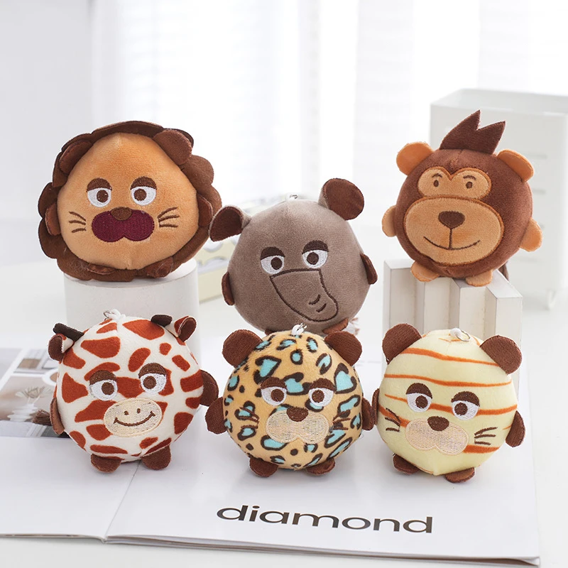 1Pc Stuffed Animals Elephant Lion Tiger Monkey Giraffe Leopard Plush Pendant Keychain Backpack Charms Stuff Plush Toy
1Pc Stuffed Animals Elephant Lion Tiger Monkey Giraffe Leopard Plush Pendant Keychain Backpack Charms Stuff Plush Toy