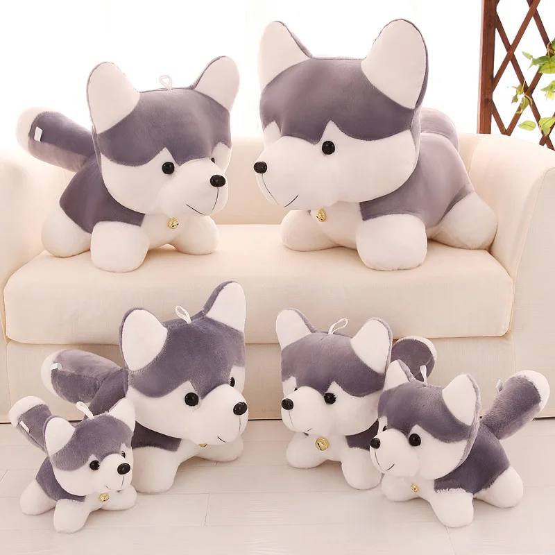 Husky Dog Puppy Doll Plush Toy Stuffed Doll Cartoon Animal Bell On Neck Children Boy Girl Birthday Gift Kids Christmas Present
Husky Dog Puppy Doll Plush Toy Stuffed Doll Cartoon Animal Bell On Neck Children Boy Girl Birthday Gift Kids Christmas Present