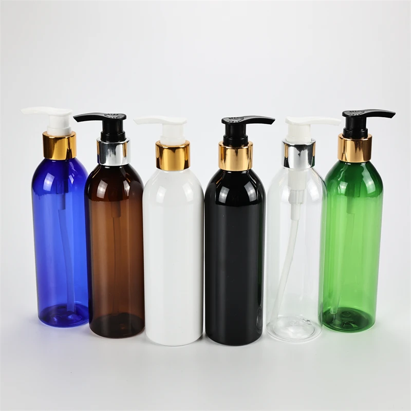 Multicolor 250ML X 25 Plastic Round Shoulder Lotion Bottles Travel Liquid Soap PET Containers With Anodized aluminum Lotion Pump
Multicolor 250ML X 25 Plastic Round Shoulder Lotion Bottles Travel Liquid Soap PET Containers With Anodized aluminum Lotion Pump