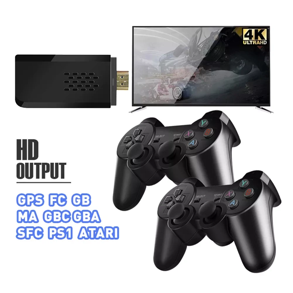 

Тонкий 4K HD ретро-ТВ Y3 с геймпадом HDMI-совместимый портативный игровой плеер для PS1/FC/GBA