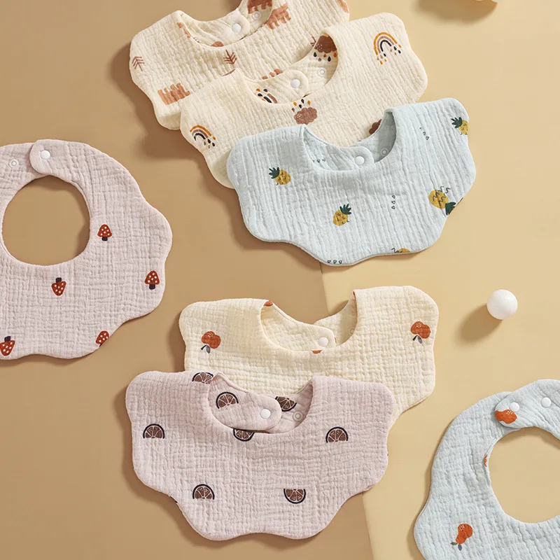 Infant Boys Girls Bandana Round Cartoon Scarf Flower Saliva Towel Newborn Cute Burp Cloth Soft Cotton Feeding Bibs for Kid
Infant Boys Girls Bandana Round Cartoon Scarf Flower Saliva Towel Newborn Cute Burp Cloth Soft Cotton Feeding Bibs for Kid