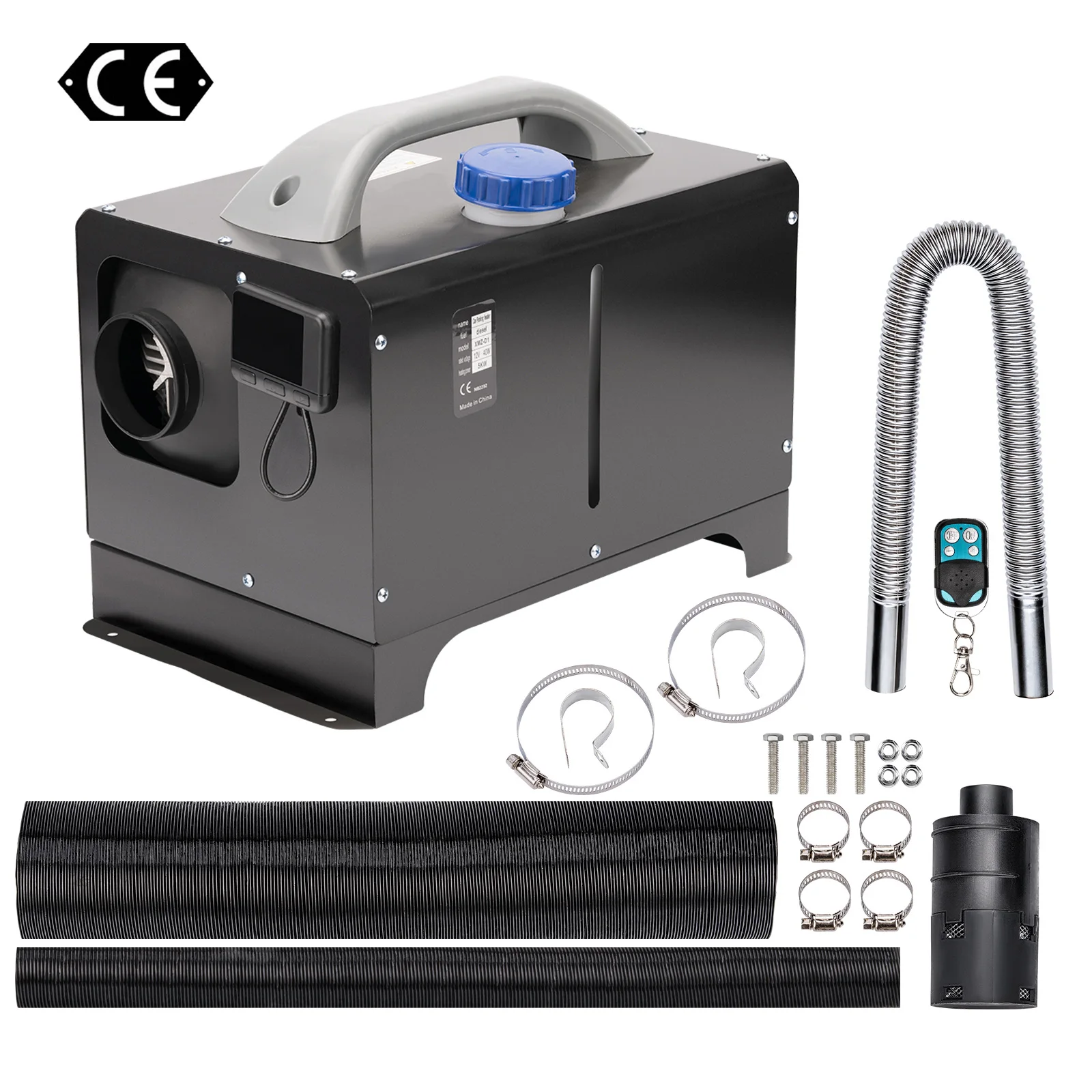 Diesel Air Heater 5KW 12V LCD Remote Control For Car Truck Motorhome Boat 1-Hole 12V 5000W LCD Monitor for Van Truck Motor-Home
Diesel Air Heater 5KW 12V LCD Remote Control For Car Truck Motorhome Boat 1-Hole 12V 5000W LCD Monitor for Van Truck Motor-Home