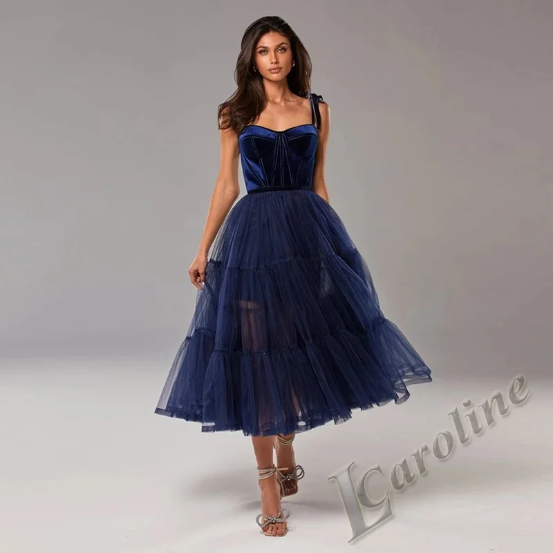 Caroline Sweetheart A-Line Tulle Evening Dress Adjustable Straps Vestidos Robes De Soirée Prom Gowns Party De Gala Custom Made
Caroline Sweetheart A-Line Tulle Evening Dress Adjustable Straps Vestidos Robes De Soirée Prom Gowns Party De Gala Custom Made