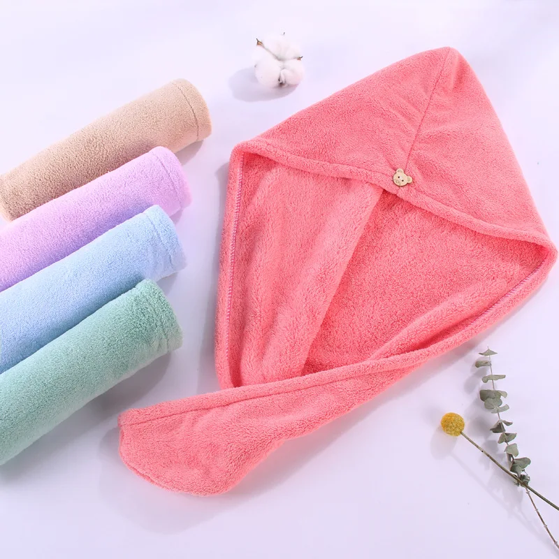 Women Hair Drying Hat Quick-dry Hair Towel Cap Hat Bath Hat Microfiber Solid Towel Cap Super Absorption Turban Hair Dry Cap
Women Hair Drying Hat Quick-dry Hair Towel Cap Hat Bath Hat Microfiber Solid Towel Cap Super Absorption Turban Hair Dry Cap