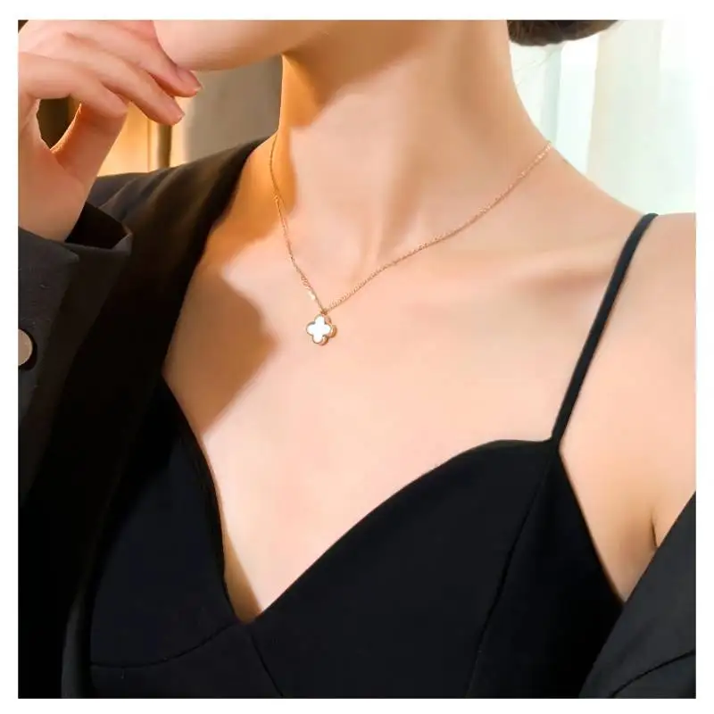 Hiyong Stainless Steel Clover Necklace Earrings Bracelet For Women Man Lover's Clover Pendant Necklace Engagement Jewelry
Hiyong Stainless Steel Clover Necklace Earrings Bracelet For Women Man Lover's Clover Pendant Necklace Engagement Jewelry