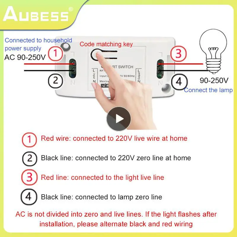 Free Wiring Controller Household Smart Switch Module Switches Module For Kitchen Waste Processor Controller Free Wiring 433mhz
Free Wiring Controller Household Smart Switch Module Switches Module For Kitchen Waste Processor Controller Free Wiring 433mhz