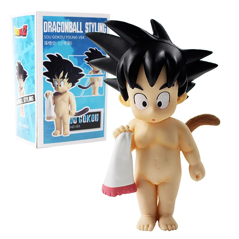 11cm Dragon Ball Anime Childhood Son Goku Action Figure With Bath Towel Take A Shower PVC Model Dolls Collections Toys
11cm Dragon Ball Anime Childhood Son Goku Action Figure With Bath Towel Take A Shower PVC Model Dolls Collections Toys