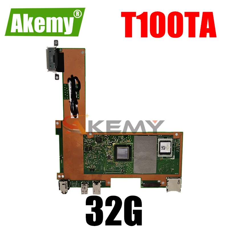 Akemy T100TA Laptop motherboard for ASUS T100TA T100TAS T100TAM original mainboard 32G
Akemy T100TA Laptop motherboard for ASUS T100TA T100TAS T100TAM original mainboard 32G