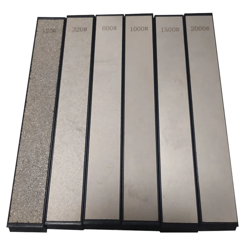 6Pcs Diamond Stone Whetstone Sharpener For Sharpener Grinding Stone For Fixed Angle Sharpener Knife Sharpener Bar
6Pcs Diamond Stone Whetstone Sharpener For Sharpener Grinding Stone For Fixed Angle Sharpener Knife Sharpener Bar