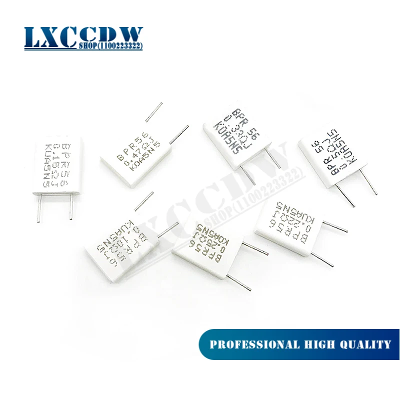 10pcs BPR56 5W 0.001 0.1 0.15 0.22 0.25 0.33 0.5 ohm Non-inductive Ceramic Cement Resistor 0.1R 0.15R 0.22R 0.25R 0.33R 0.5R
10pcs BPR56 5W 0.001 0.1 0.15 0.22 0.25 0.33 0.5 ohm Non-inductive Ceramic Cement Resistor 0.1R 0.15R 0.22R 0.25R 0.33R 0.5R
