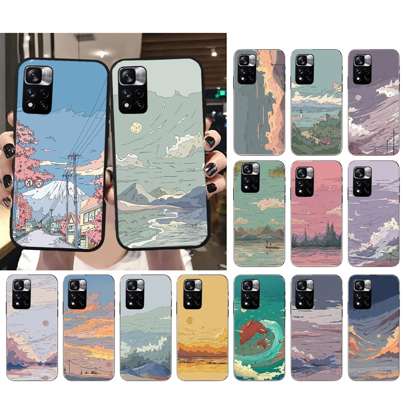 Anime Scenery Sky Landscape Phone Case for Xiaomi Redmi Note 12 Pro 11S 11 10 Pro 9Pro Note9 10S Redmi 10 9C 9A Funda
Anime Scenery Sky Landscape Phone Case for Xiaomi Redmi Note 12 Pro 11S 11 10 Pro 9Pro Note9 10S Redmi 10 9C 9A Funda