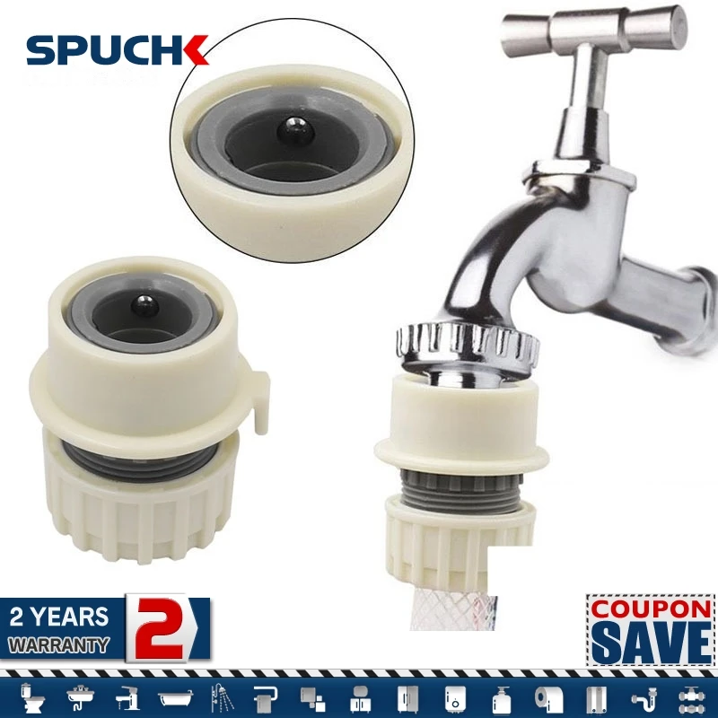 Faucet Buckle Household Quick Connector Accessories Lock Tube Washing Machine Connector Car Wash Water Pipe Quick Connector
Faucet Buckle Household Quick Connector Accessories Lock Tube Washing Machine Connector Car Wash Water Pipe Quick Connector