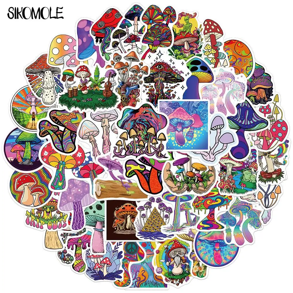10/30/50PCS Cartoon Aesthetic Psychedelic Mushroom Stickers DIY Toy Motor Skateboard Notebook Suitcase Decal Graffiti Sticker F5
10/30/50PCS Cartoon Aesthetic Psychedelic Mushroom Stickers DIY Toy Motor Skateboard Notebook Suitcase Decal Graffiti Sticker F5