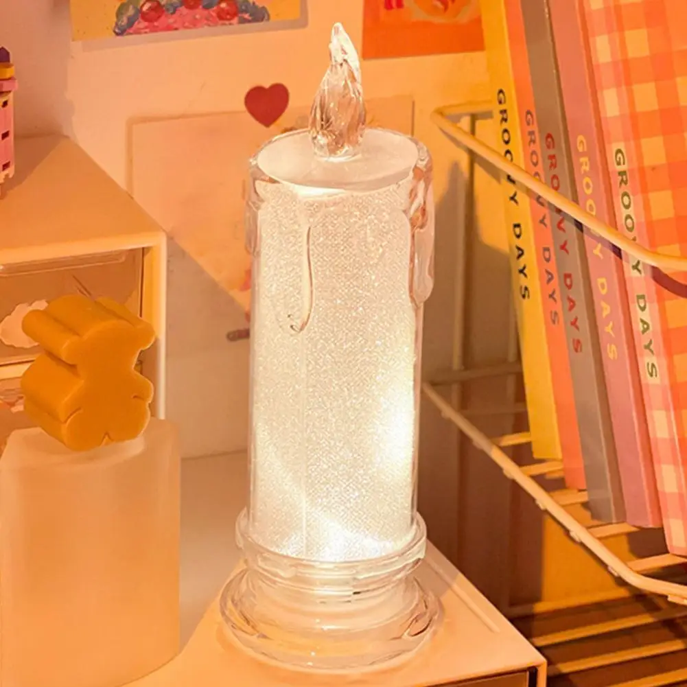 Portable Low Power Consumption Flickering Christmas Event Tea Light for Kids Room Electronic Lamp Christmas Night Lamp
Portable Low Power Consumption Flickering Christmas Event Tea Light for Kids Room Electronic Lamp Christmas Night Lamp