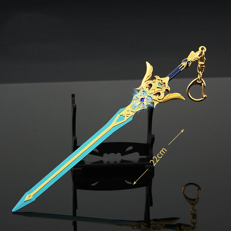 22cm Genshin Impact 5-star one-handed sword Maple Leaf special weapon Ancient oath of freedom alloy weapon model ornament toy
22cm Genshin Impact 5-star one-handed sword Maple Leaf special weapon Ancient oath of freedom alloy weapon model ornament toy