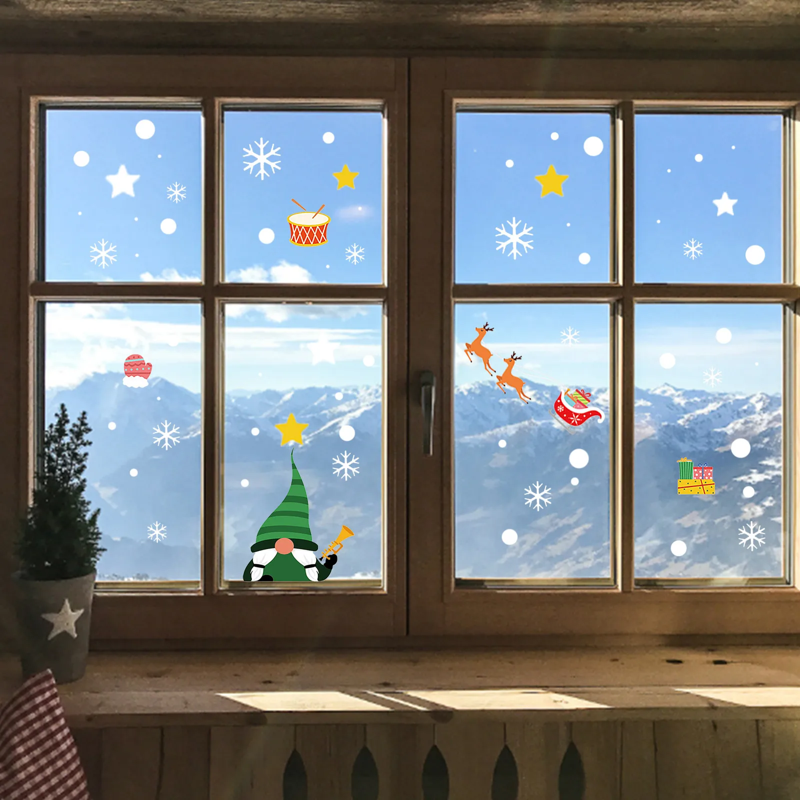 Santa Patterns Diy Window Glass Stickers For Home Shopping Mall Christmas Decoration No Adhesive Electrostatic Stickers Decals
Santa Patterns Diy Window Glass Stickers For Home Shopping Mall Christmas Decoration No Adhesive Electrostatic Stickers Decals