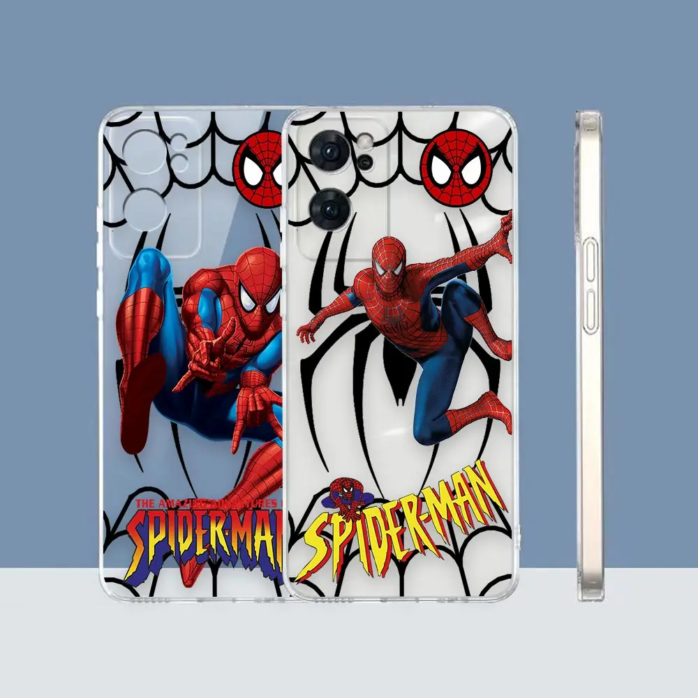 Clear Phone Case For OPPO RENO 9 8 7 6Z 6 5 4 3 2Z SE PRO PLUS 4G 5G Case Funda Coque Capa Shell Cover Marvel Spider-Man Combo
Clear Phone Case For OPPO RENO 9 8 7 6Z 6 5 4 3 2Z SE PRO PLUS 4G 5G Case Funda Coque Capa Shell Cover Marvel Spider-Man Combo