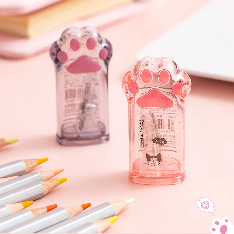 Cute Cat Claw Pencil Sharpener Kids Gifts Manual Pencil Sharpener Multi-function Children's Kawaii School Supplies Stationery
Cute Cat Claw Pencil Sharpener Kids Gifts Manual Pencil Sharpener Multi-function Children's Kawaii School Supplies Stationery