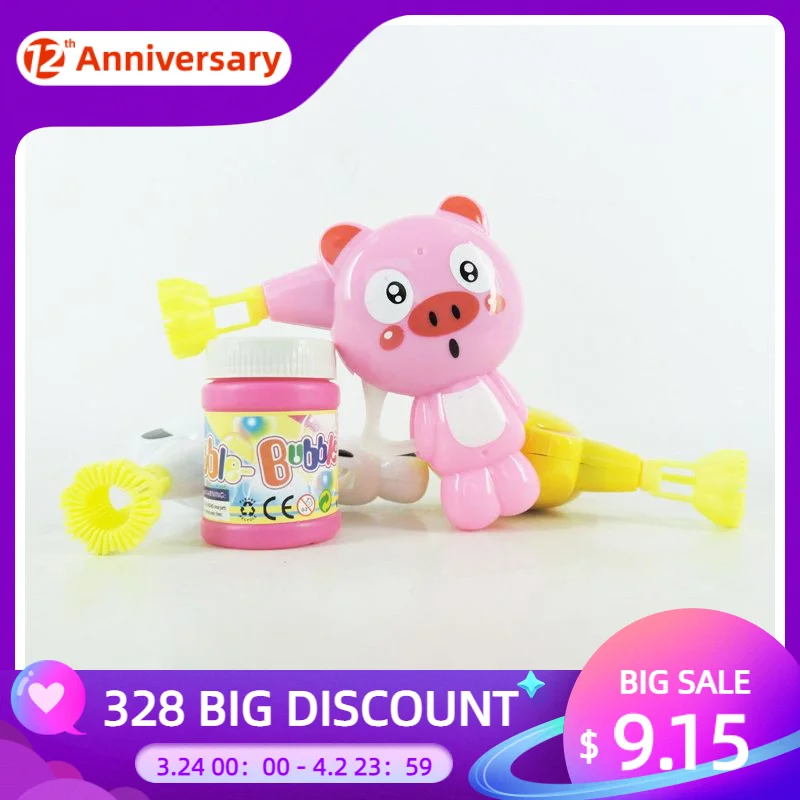 1Pcs Mini Water Gun Cute Styling Bubbles Machine Children's Portable Outdoor Party Toy Water Bubble Gun For Kids Gifts
1Pcs Mini Water Gun Cute Styling Bubbles Machine Children's Portable Outdoor Party Toy Water Bubble Gun For Kids Gifts