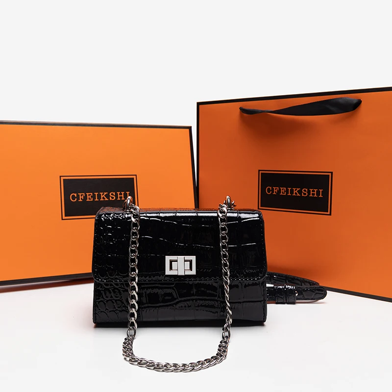 High Quality 2022 New Fashion Lady Crocodile Pattern Chain Square Shoulder Messenger Handbag Famous Luxury Designer Cc Gg Sac
High Quality 2022 New Fashion Lady Crocodile Pattern Chain Square Shoulder Messenger Handbag Famous Luxury Designer Cc Gg Sac