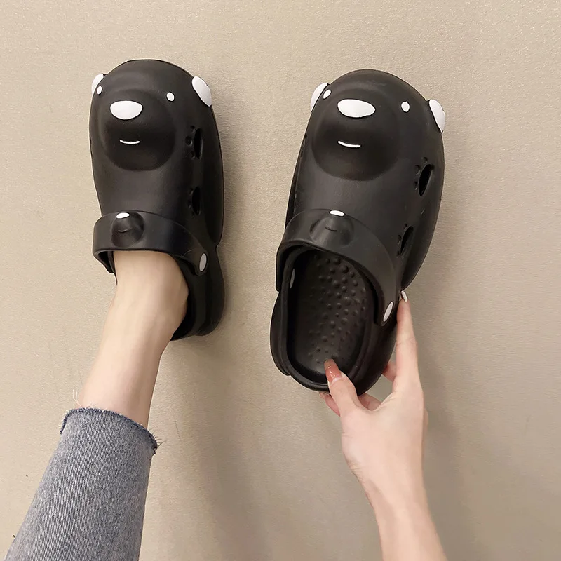 New Women's Slippers EVA Fashion Lightweight Non-Slip Sandals Cute Bear Platform Comfortable Beach Shoes Plus Size Chinelo Nuvem
New Women's Slippers EVA Fashion Lightweight Non-Slip Sandals Cute Bear Platform Comfortable Beach Shoes Plus Size Chinelo Nuvem