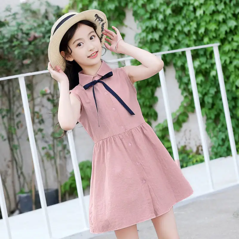 Girls Summer 2022 Dress Sleeveless Princess Dresses Kids Solid Color Splicing Dress Vestidos Child Clothes Vest for Girls
Girls Summer 2022 Dress Sleeveless Princess Dresses Kids Solid Color Splicing Dress Vestidos Child Clothes Vest for Girls