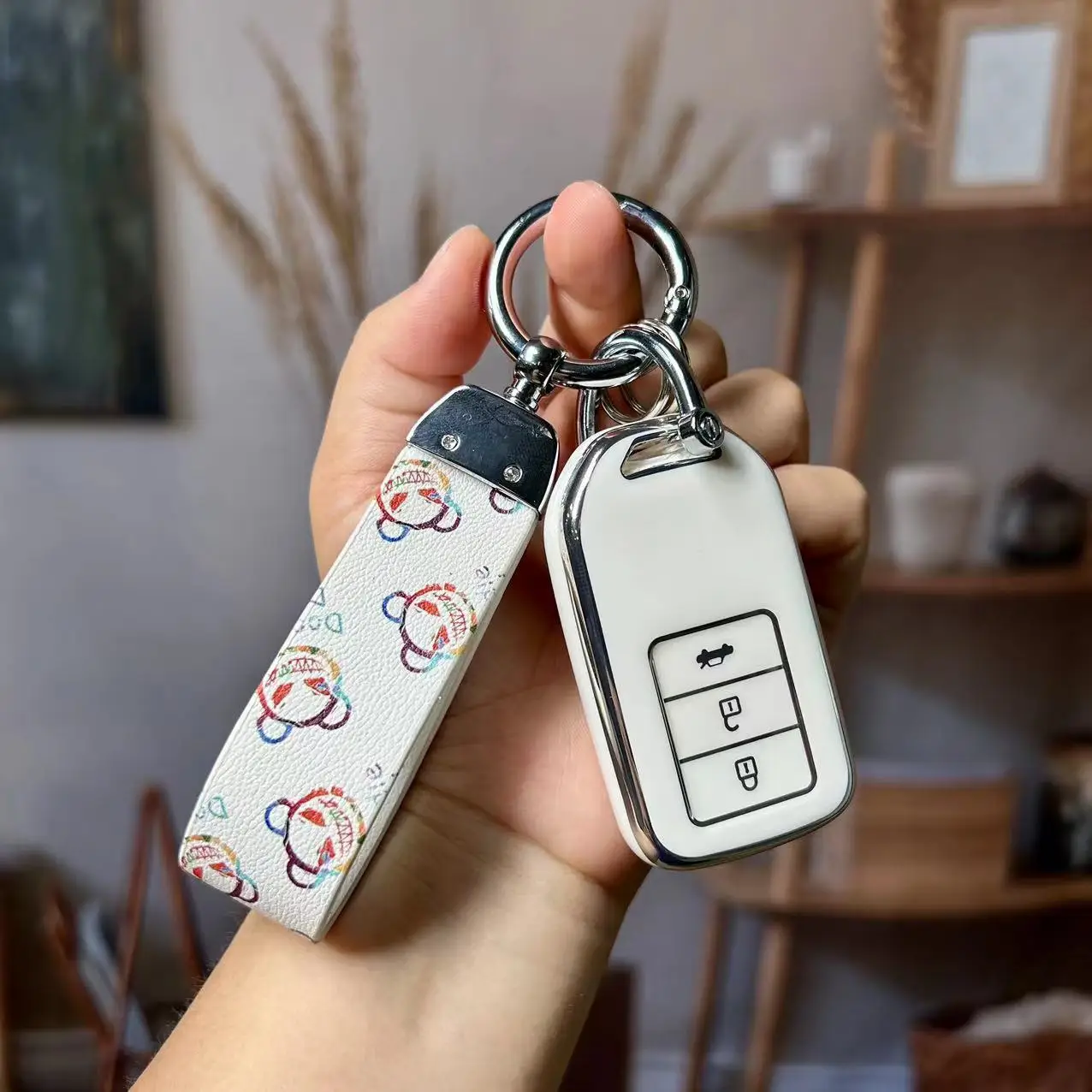 Новинка, модный ТПУ мультяшный демон, применяется в Honda, набор ключей для автомобиля, Обложка с полным покрытием, брикет для CIVIC, строительное...
Новинка, модный ТПУ мультяшный демон, применяется в Honda, набор ключей для автомобиля, Обложка с полным покрытием, брикет для CIVIC, строительное...