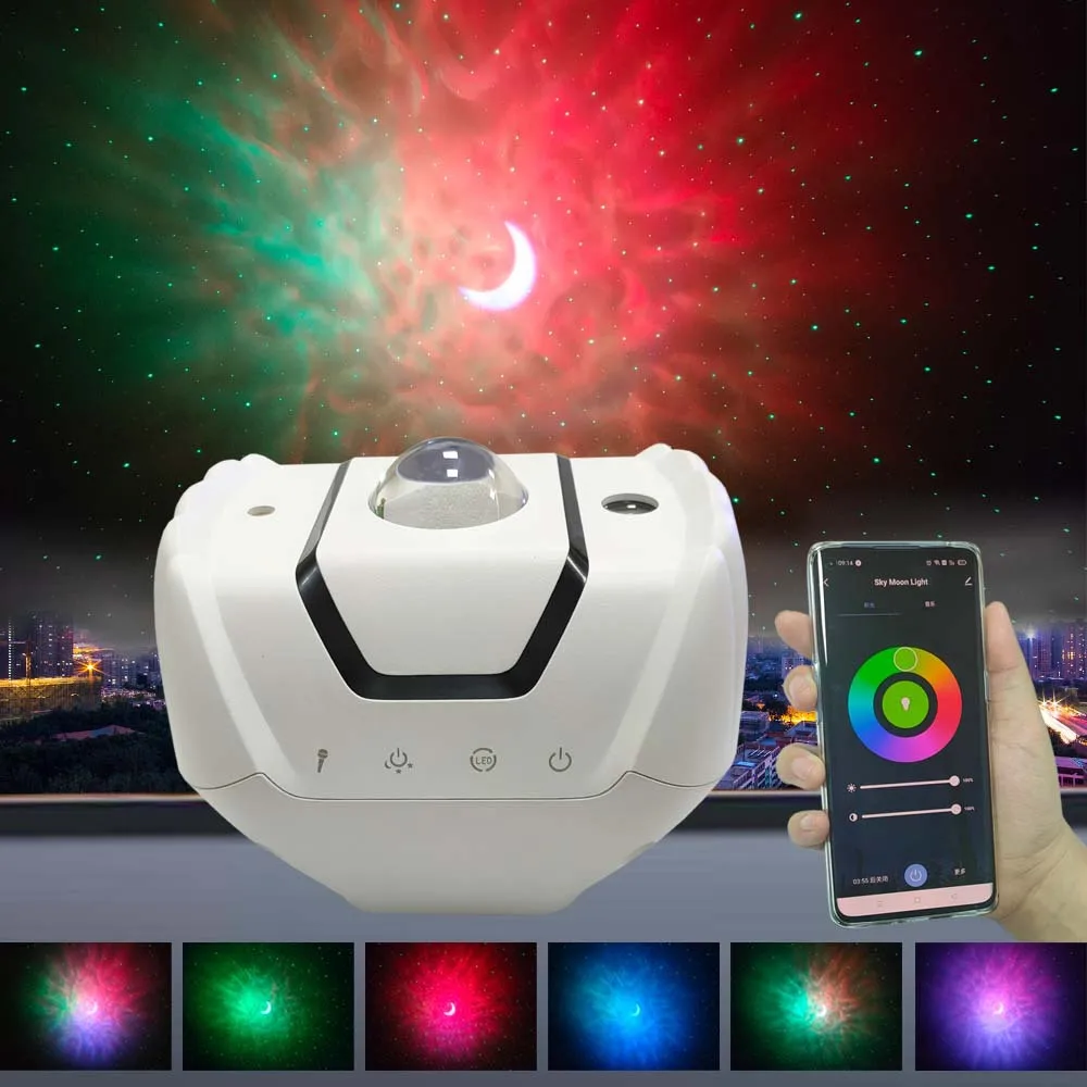 Tuya Smart Life Smart Star Projector APP Wireless Control Work With Alexa Google Home Colorful Starry Sky LED Night Light
Tuya Smart Life Smart Star Projector APP Wireless Control Work With Alexa Google Home Colorful Starry Sky LED Night Light