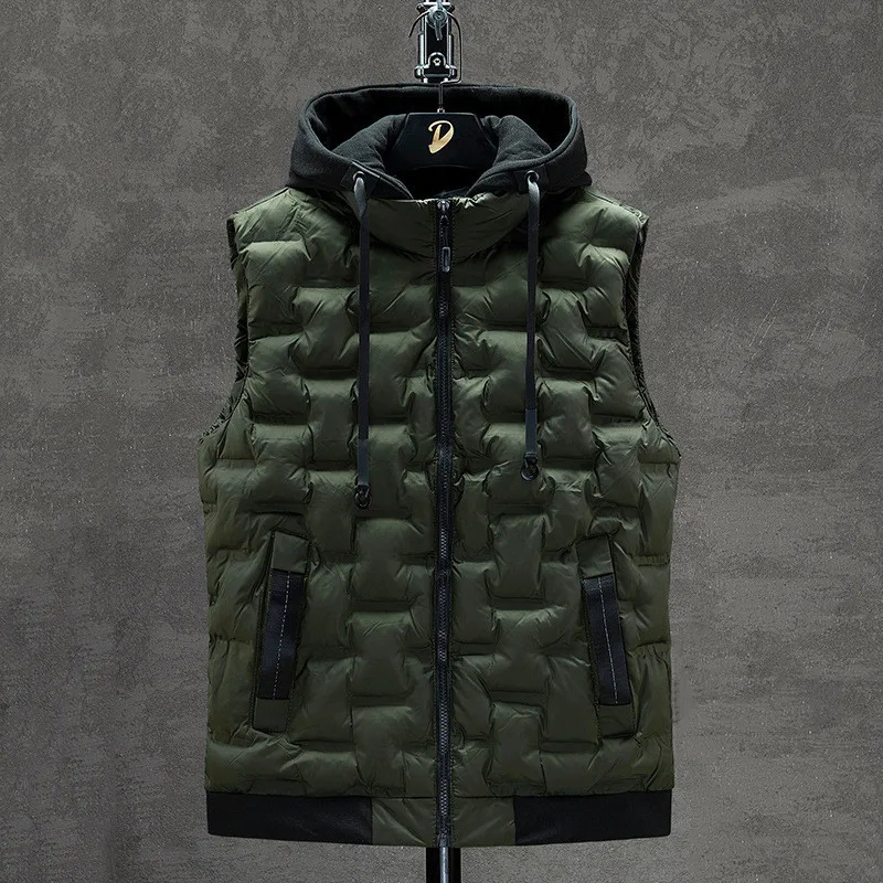Male Vests Casual Outdoor Waistcoat Selling New Jackets Top Sleeveless Winter Outwear Men's Hooded Vest Down Brand
Male Vests Casual Outdoor Waistcoat Selling New Jackets Top Sleeveless Winter Outwear Men's Hooded Vest Down Brand