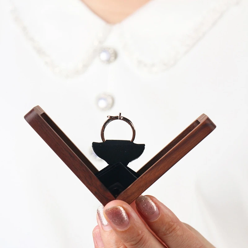 Rotating Wooden Ring Box for Wedding Ceremony Ring Box-handmade Wedding Proposal Jewelry Box Favor Gift
Rotating Wooden Ring Box for Wedding Ceremony Ring Box-handmade Wedding Proposal Jewelry Box Favor Gift