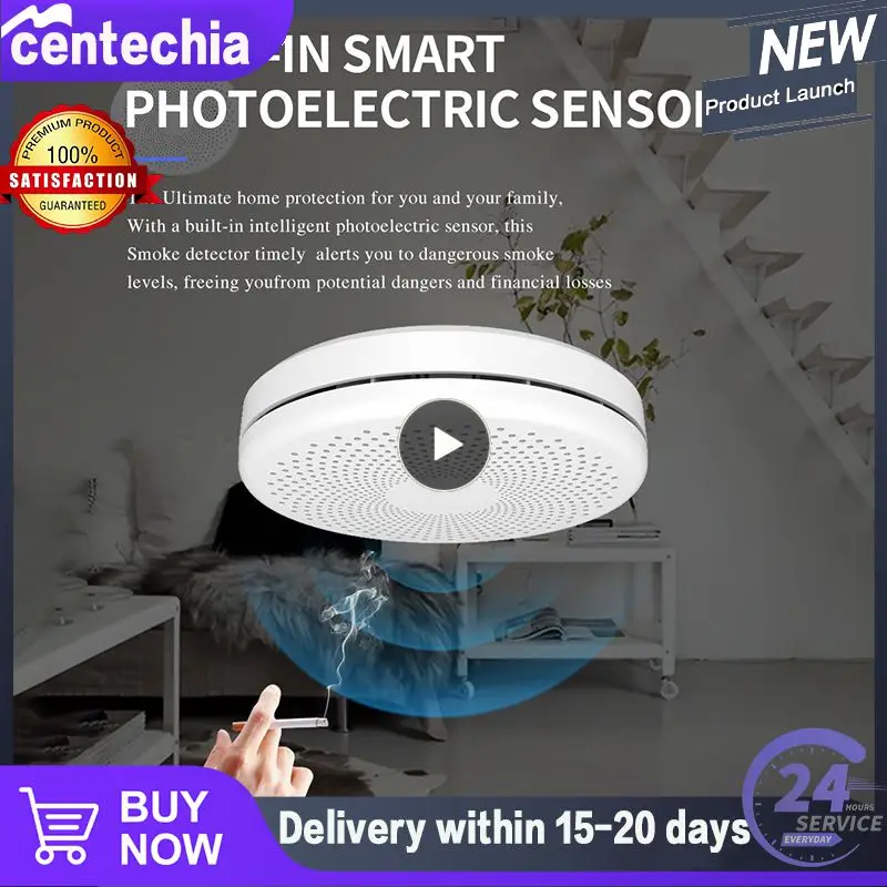 Tuya Wifi Home Fire Smoke Sound And Light Alarm Sensor Fire Protection Smoke Detector Universal High Sensitivity High Quality
Tuya Wifi Home Fire Smoke Sound And Light Alarm Sensor Fire Protection Smoke Detector Universal High Sensitivity High Quality