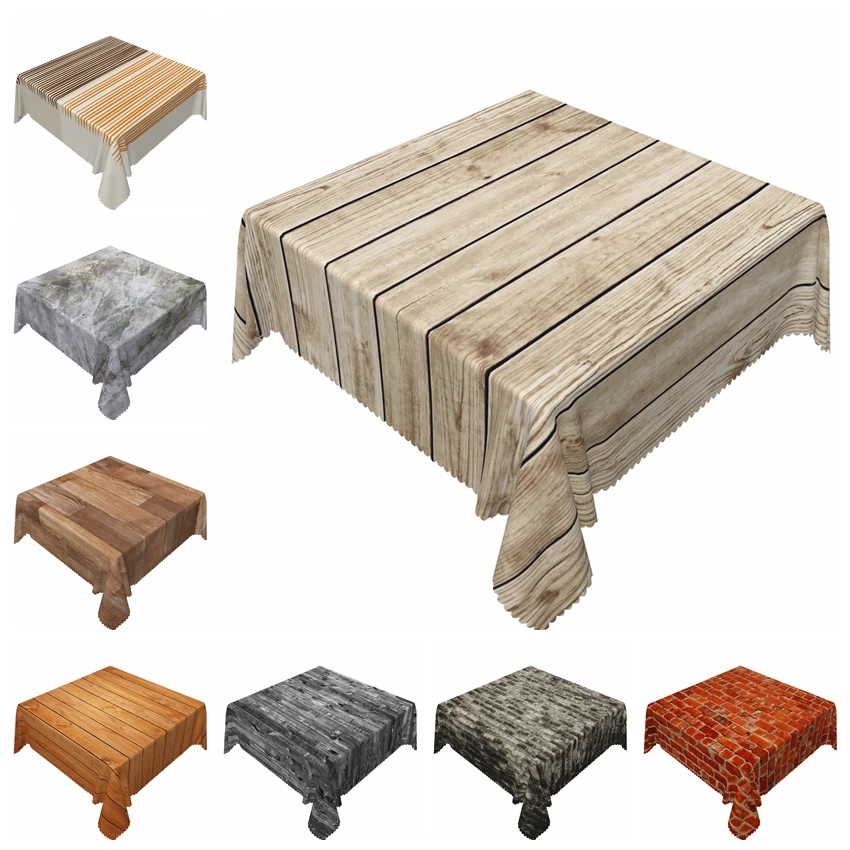 Wood Plank Brick Wall Style Tablecloth Home Square Decoration Tablecloth Square Restaurant Party wedding Decorations Free Custom
Wood Plank Brick Wall Style Tablecloth Home Square Decoration Tablecloth Square Restaurant Party wedding Decorations Free Custom