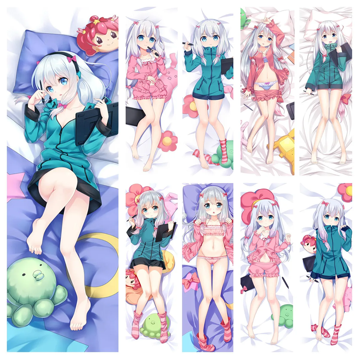 DIY индивидуальная подушка Dakimakura Аниме «Eromanga-Sensei» Izumi Sagiri Чехол Подушка для косплея обнимающая подушка на все тело Чехол
DIY индивидуальная подушка Dakimakura Аниме «Eromanga-Sensei» Izumi Sagiri Чехол Подушка для косплея обнимающая подушка на все тело Чехол